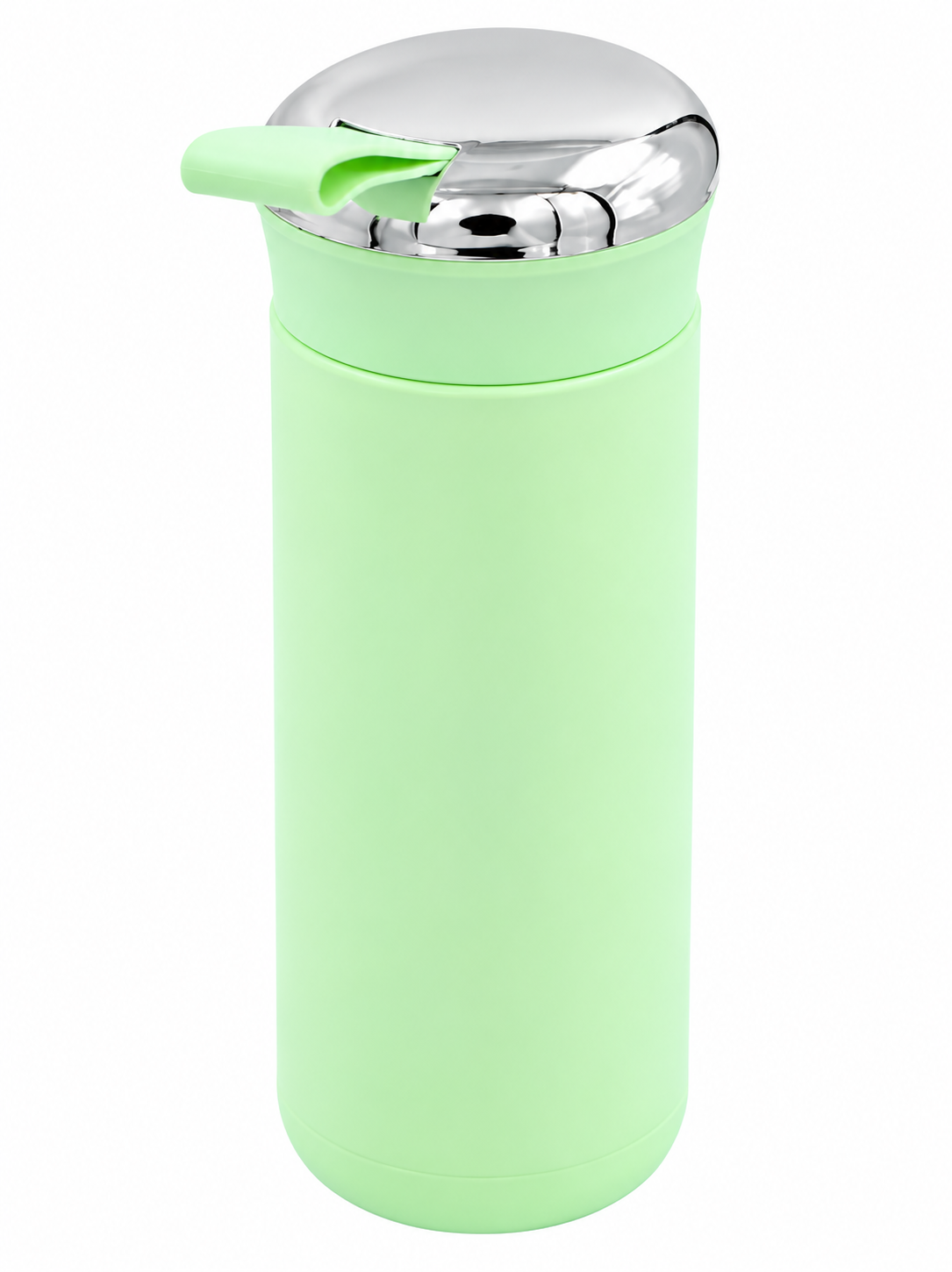 400ml green glass water bottle product image
