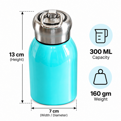 Mini Vacuum Insulated Stainless Steel Bottle – 300 ML