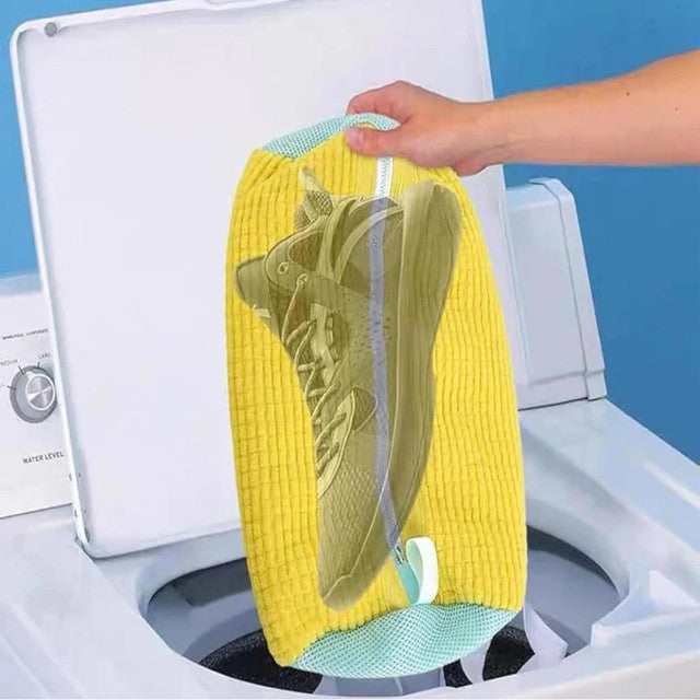 Shoe Washing Machine Bag (Yellow)