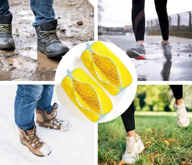Shoe Washing Machine Bag (Yellow)