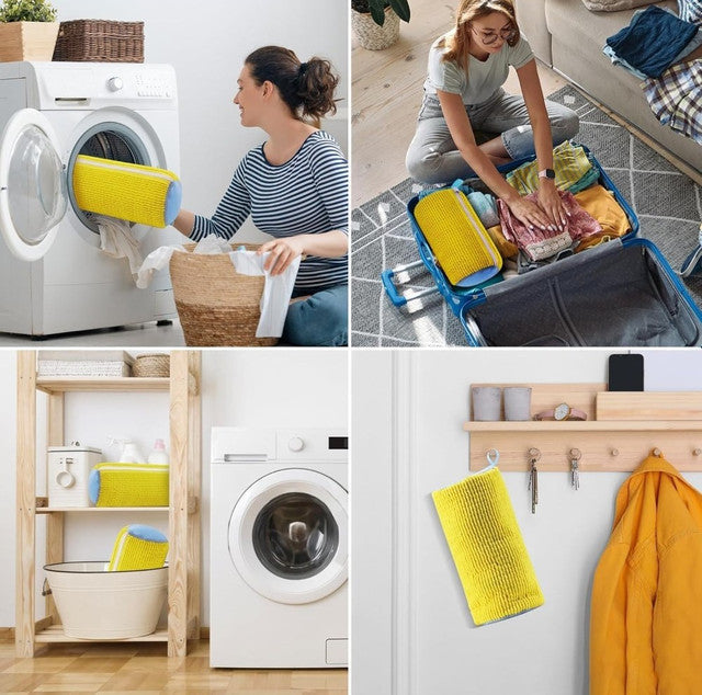 Shoe Washing Machine Bag (Yellow)