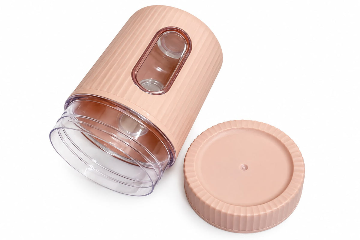 750ml airtight storage container with lid and viewing window