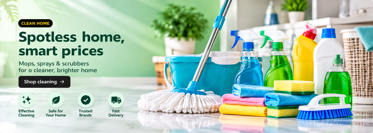Spotless home, smart prices