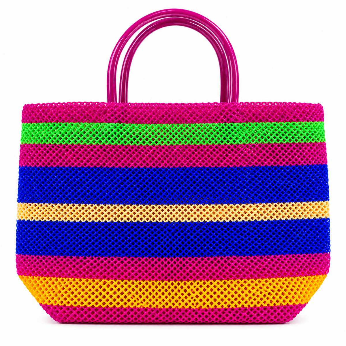 Reusable Multicolor Mesh Shopping Bag